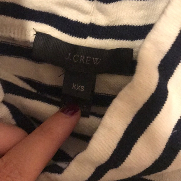 JCREW Sailor-stripe funnelneck shirt - Picture 3 of 4